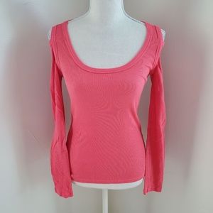 NWOT Bebe SPORT Cutout Shoulder Top S